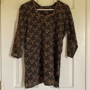 Women’s Kurta Black and Brown